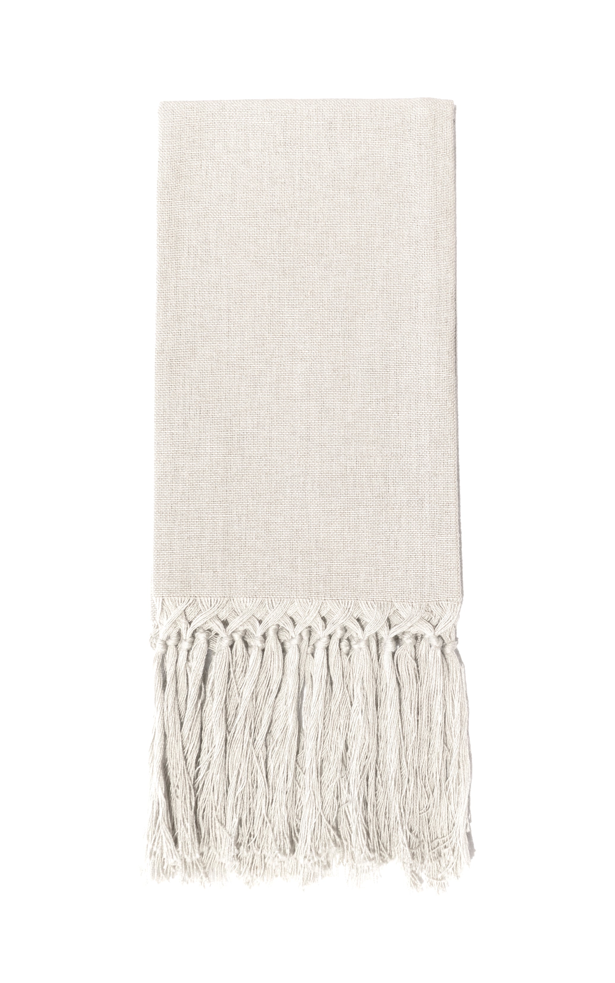 White fringe towels hot sale